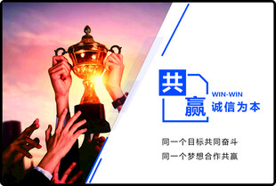 企业共赢海报