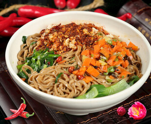 油泼荞面  正宗陕西面 