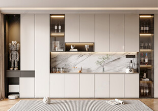 酒柜 餐边柜 玻璃柜 装饰柜 