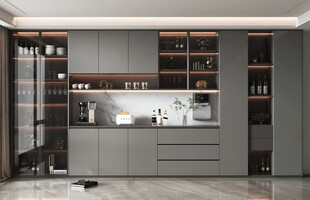 酒柜 餐边柜 玻璃柜 装饰柜 