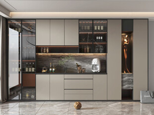 酒柜 餐边柜 玻璃柜 装饰柜 