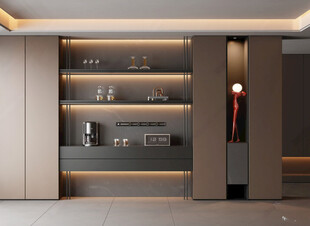 酒柜 餐边柜 玻璃柜 装饰柜 