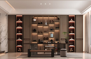 酒柜 餐边柜 玻璃柜 装饰柜 
