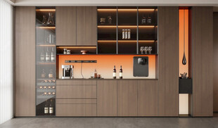 酒柜 餐边柜 玻璃柜 装饰柜 