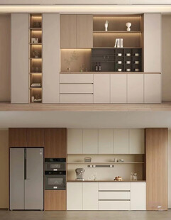 酒柜 餐边柜 玻璃柜 装饰柜 