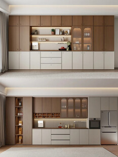 酒柜 餐边柜 玻璃柜 装饰柜 