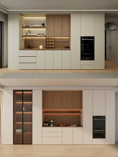 酒柜 餐边柜 玻璃柜 装饰柜 