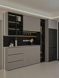 酒柜 餐边柜 玻璃柜 装饰柜 