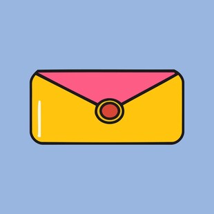 彩色信封图标