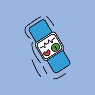 卡通风格智能手表动态图