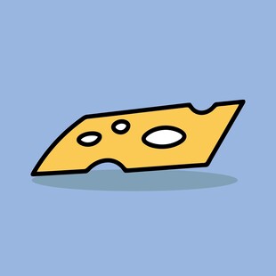 卡通造型黄色刀片