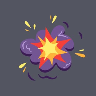 简约蓝色手提包设计图