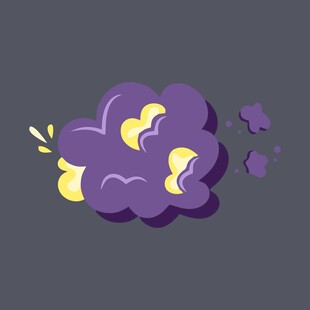 简约蓝色手提包设计图