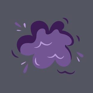 简约蓝色手提包设计图