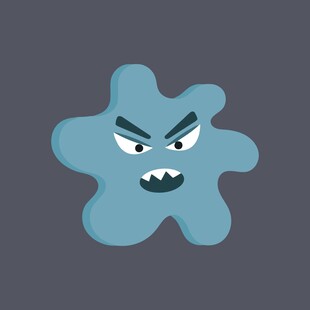 简约蓝色手提包设计图