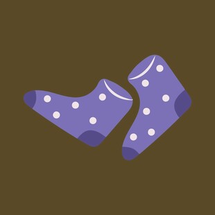 简约蓝色手提包设计图