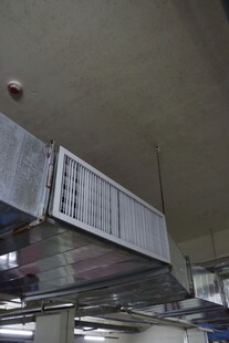 室内金属通风管道装置