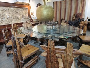 复古风格会议室场景