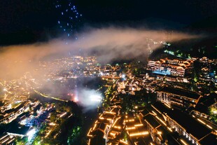 乌江寨夜景迷人