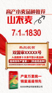 活动海报 红色海报