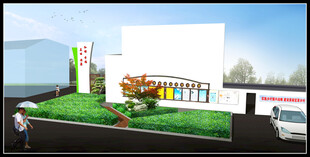 小区公共区域景观设计