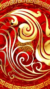 中式传统凤凰纹饰图案