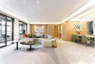 现代简约风客厅室内场景