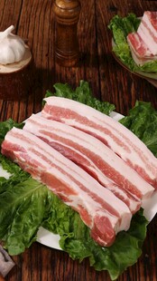 新鲜五花肉