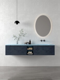 简约现代风格浴室洗手台