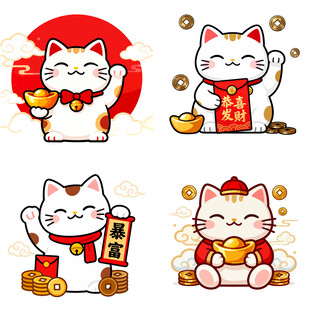 招财猫形象集合