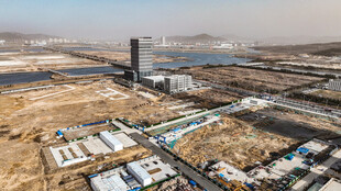 工业厂区鸟瞰图