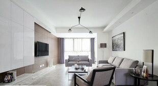 现代简约风客厅室内场景