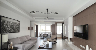 现代简约风客厅室内景象