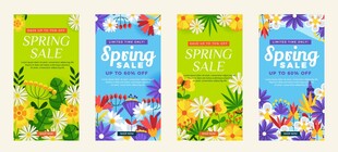 热带风派对邀请卡