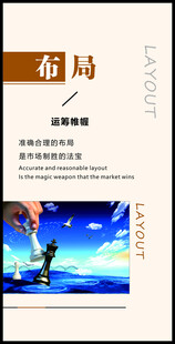 企业布局海报
