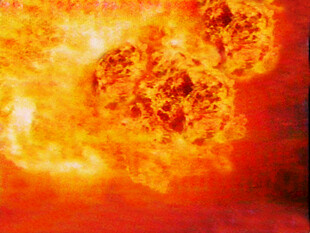 爆炸火焰特效图