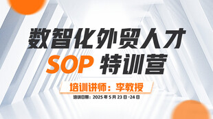 橘色白色培训创意海报封面背景