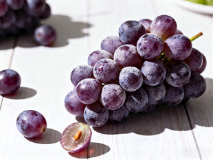 紫葡萄特写