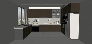 现代简约风格厨房设计