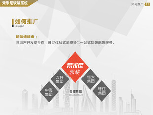 科技风广告宣传布局图