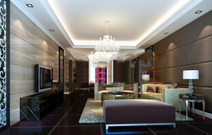 现代豪华卧室室内设计