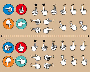 手势动作示意集合