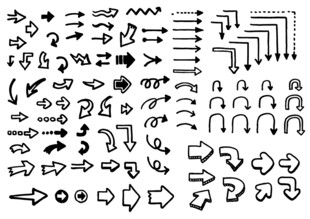 多样箭头图标集合