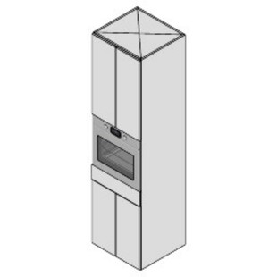 烤箱柜构件模型