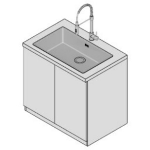 RDC 水槽单元1 大单槽