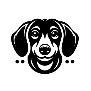 可爱小狗头像设计