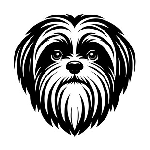 可爱卷毛犬头像