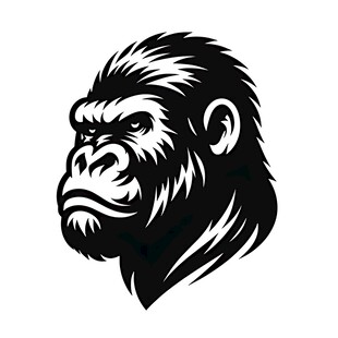 大猩猩头像设计