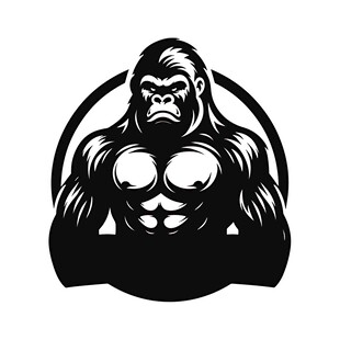 强壮猩猩图标