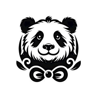 熊猫图案设计